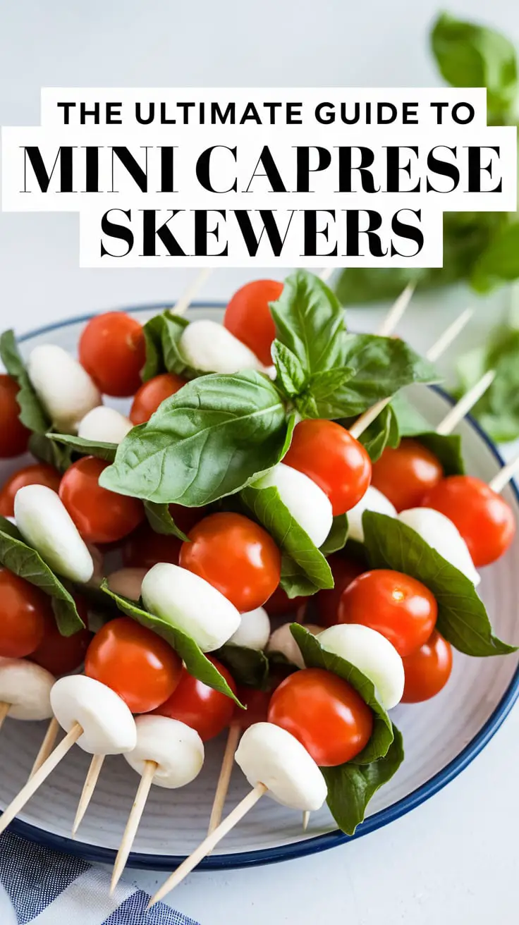 The Ultimate Guide to Mini Caprese Skewers – RecipeIneed