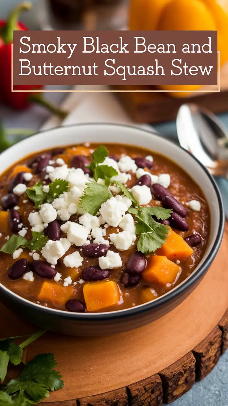 Smoky Black Bean and Butternut Squash Stew – RecipeIneed