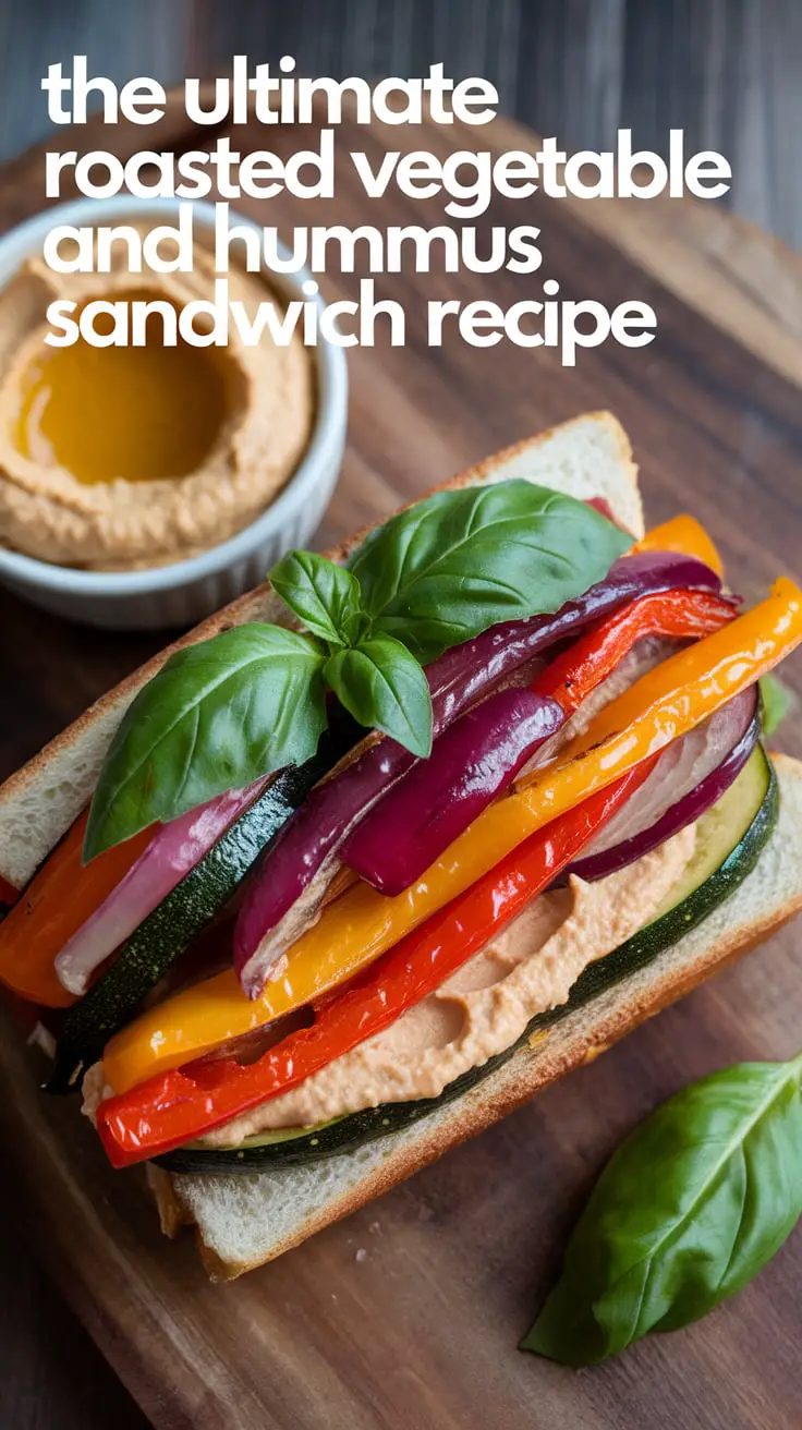 The Ultimate Roasted Vegetable and Hummus Sandwich Recipe – RecipeIneed