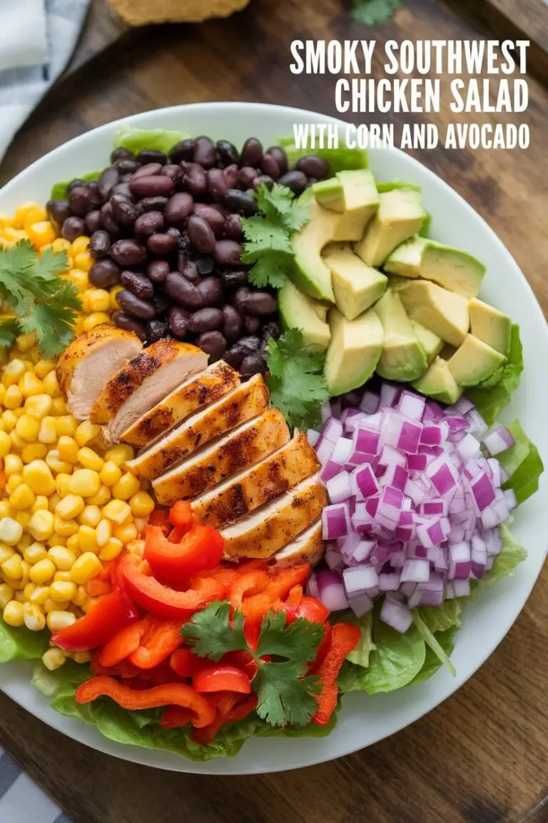 Smoky Southwest Chicken Salad with Corn and Avocado – RecipeIneed