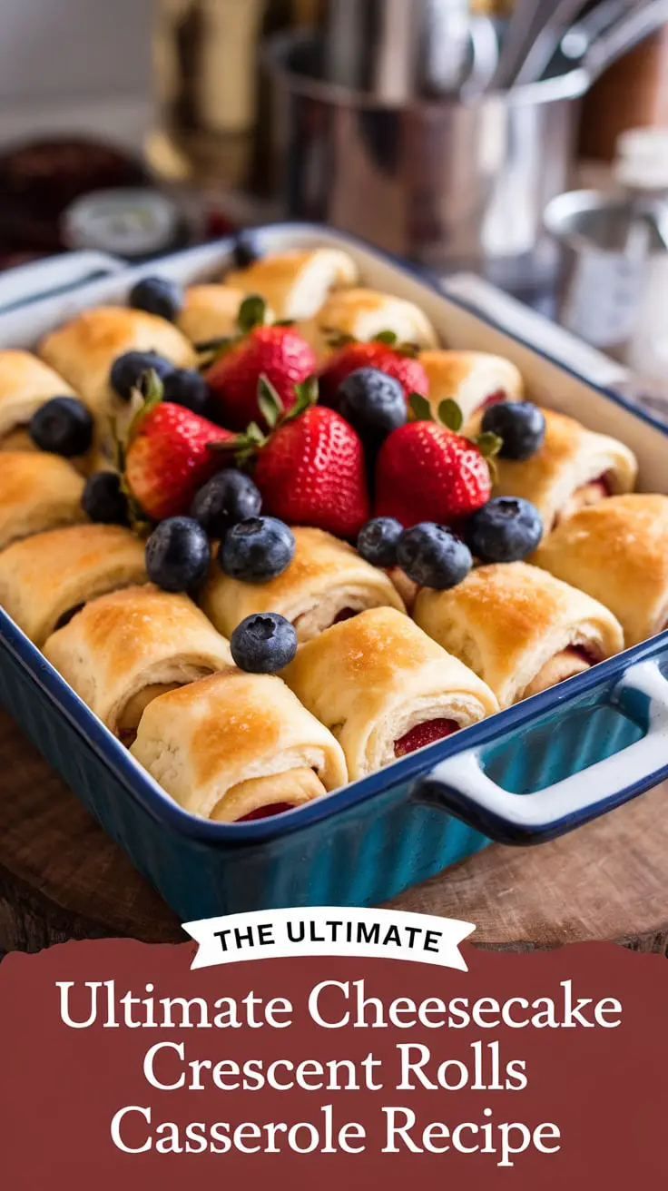 The Ultimate Cheesecake Crescent Rolls Casserole Recipe – RecipeIneed