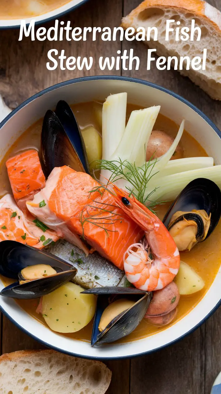 Mediterranean Fish Stew with Fennel – RecipeIneed