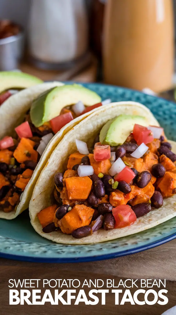 Sweet Potato and Black Bean Breakfast Tacos – RecipeIneed