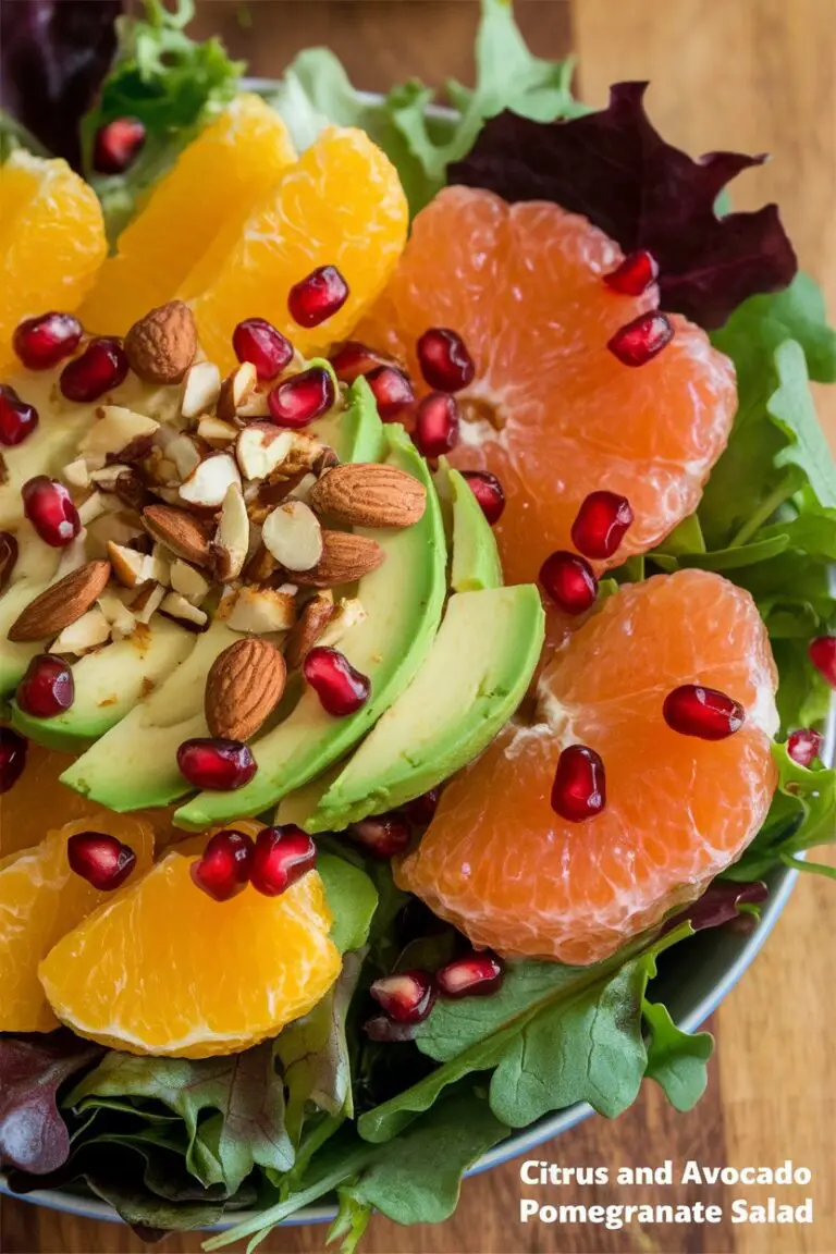 Citrus and Avocado Pomegranate Salad – RecipeIneed