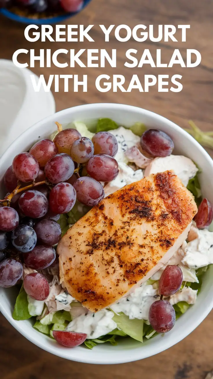 Greek Yogurt Chicken Salad with Grapes – RecipeIneed