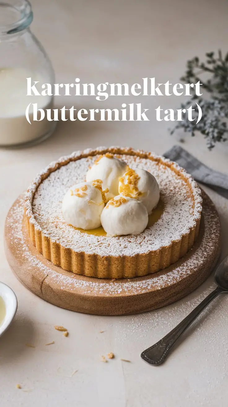 Karringmelktert (Buttermilk Tart) – RecipeIneed