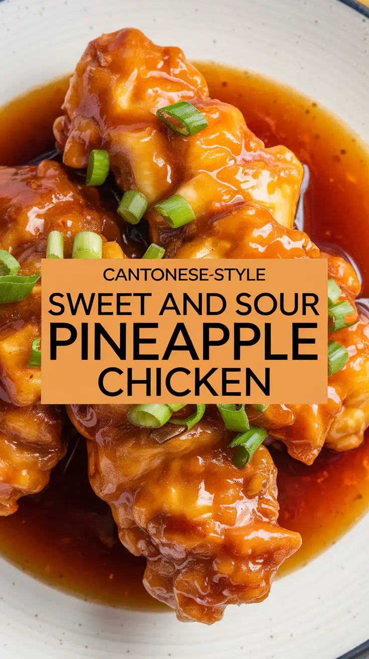 Cantonese-style Sweet and Sour Pineapple Chicken – RecipeIneed