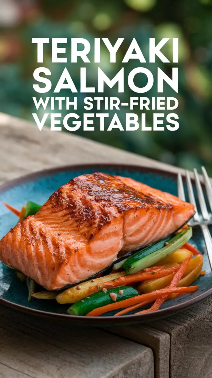 Teriyaki Salmon with Stir-Fried Vegetables – RecipeIneed