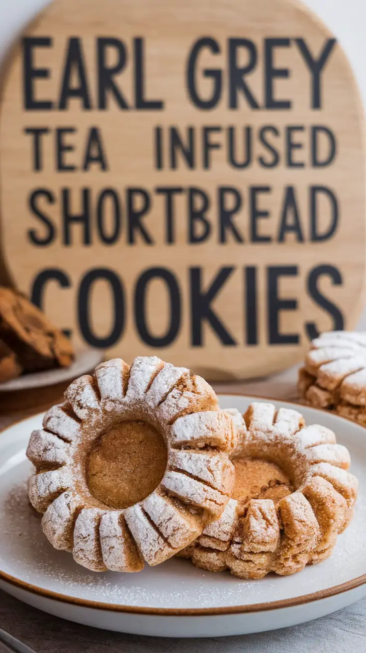 Earl Grey Tea Infused Shortbread Cookies – RecipeIneed